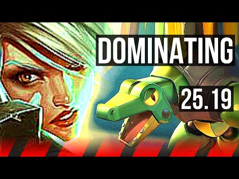 RIVEN vs RENEKTON (TOP) | 9/1/5, Rank 6 Riven, Dominating | KR Grandmaster | 25.19