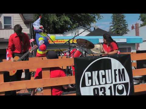 MUFFLER CRUNCH Live on CKCU Float, Canada Day Parade
