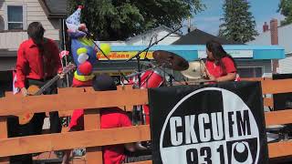 MUFFLER CRUNCH Live on CKCU Float, Canada Day Parade