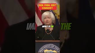 Sign From God #janetyellen #dollar #currency #brics #propheticwarning #ustreasury #trump2024