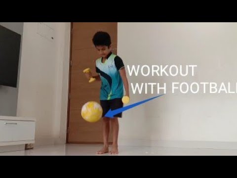 WORKOUT WITH FOOTBALL! 💪🏻💪🏻   Stay Safe Stay Fit!! SHREYAS 7 Cristiano Ronaldo