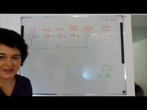 019, Lectii online, MEM, clasa I - Asociativitatea adunarii