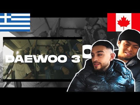 CANADIANS REACT TO GREEK RAP - Bloody Hawk - Daewoo 3 (Official Video)