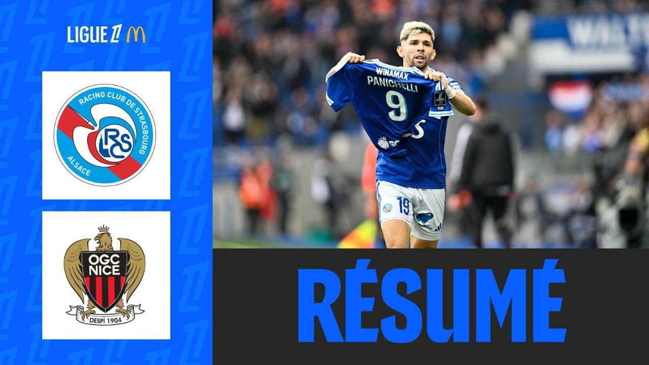 RC Strasbourg vs Nice Highlights