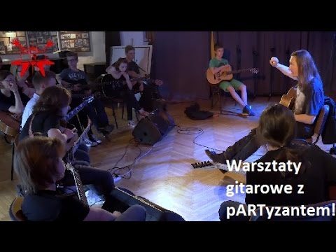 Warsztaty gitarowe pARTyzanta na Płockich Konfrontacjach Gitarowych 2016 - e-gitarzystaTV