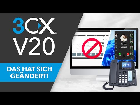 3CX V20 - PBX ohne Admin Interface?! Das hat sich geändert