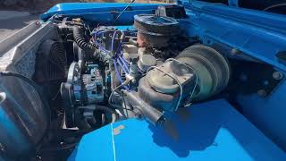 1966 Ford Bronco Engine Bay