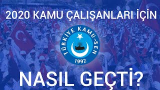 2020 YILI GÜNDEMİ VE KAMU ÇALIŞANLARI