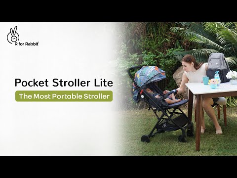 R for Rabbit Pocket Stroller Lite Most Portable Travel Friendly Baby Stroller And Pram For Babies