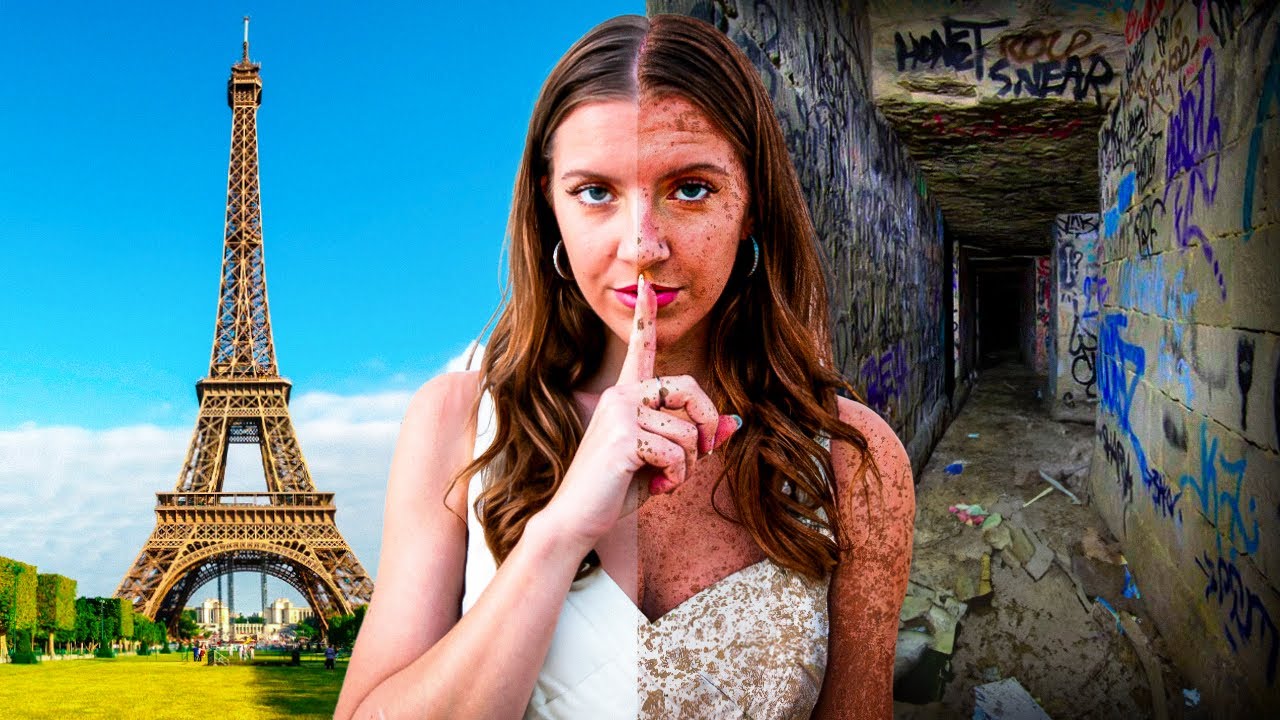 Thrill-seeking adventurers delve into the mysterious Catacombs of Paris.