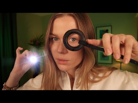 ASMR Cranial Nerve Exam for Headache Relief | Gentle Doctor Roleplay