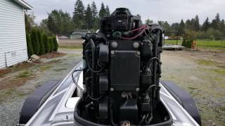 1994 cougar mtr 19 foot tunnel haul boat for sale Mariner 225hp