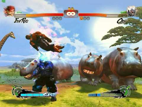 Super Street Fighter 4 Arcade Edition PC gameplay maxed out graphics