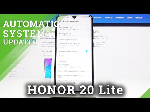How to Activate Auto Updates on Honor 20 Lite – Automatic Actualizations