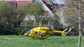 preview picture of video 'Rettungshubschrauber in Sontheim/Brenz'