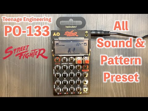 MINT - TEENAGE ENGINEERING PO-133 Capcom "Street Fighter" Ltd edition - Micro Sampler ..oh yes! image 9
