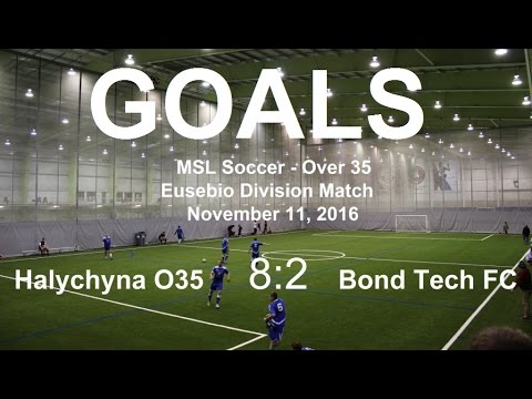 GOALS. Halychyna O35  8 – 2  Bond Tech FC