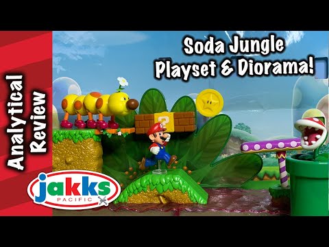 Super Mario Soda Jungle Playset Review