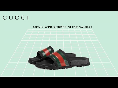 Review/Unboxing Dép Gucci Www.Mykiot.Vn/igac Rubber Slide Sandal bản đế cao Vintage 2023 novo