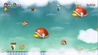 Mario - Super Mario Bros Wii - World 7-6 - Ft The Simkin - All Star Coins - WAY➚