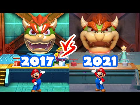 Mario Party Superstars vs The Top 100 - Mario vs All His Friends (Compare minigames)