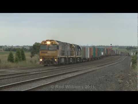 GE's down under : GE CV40-9i's at work : Australian trains and railroads