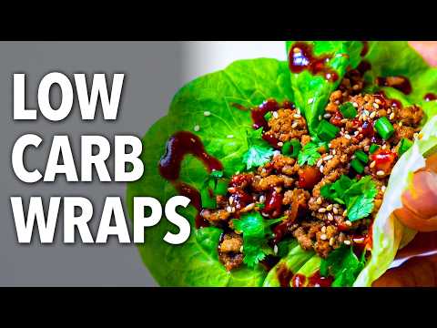 LOW CARB SOLUTION | Asian Lettuce Wraps Recipe for Weight Loss