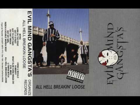 Evil Mind Gangsta's - What Else Cana A Nigga Do? (1993) Inglewood Rap