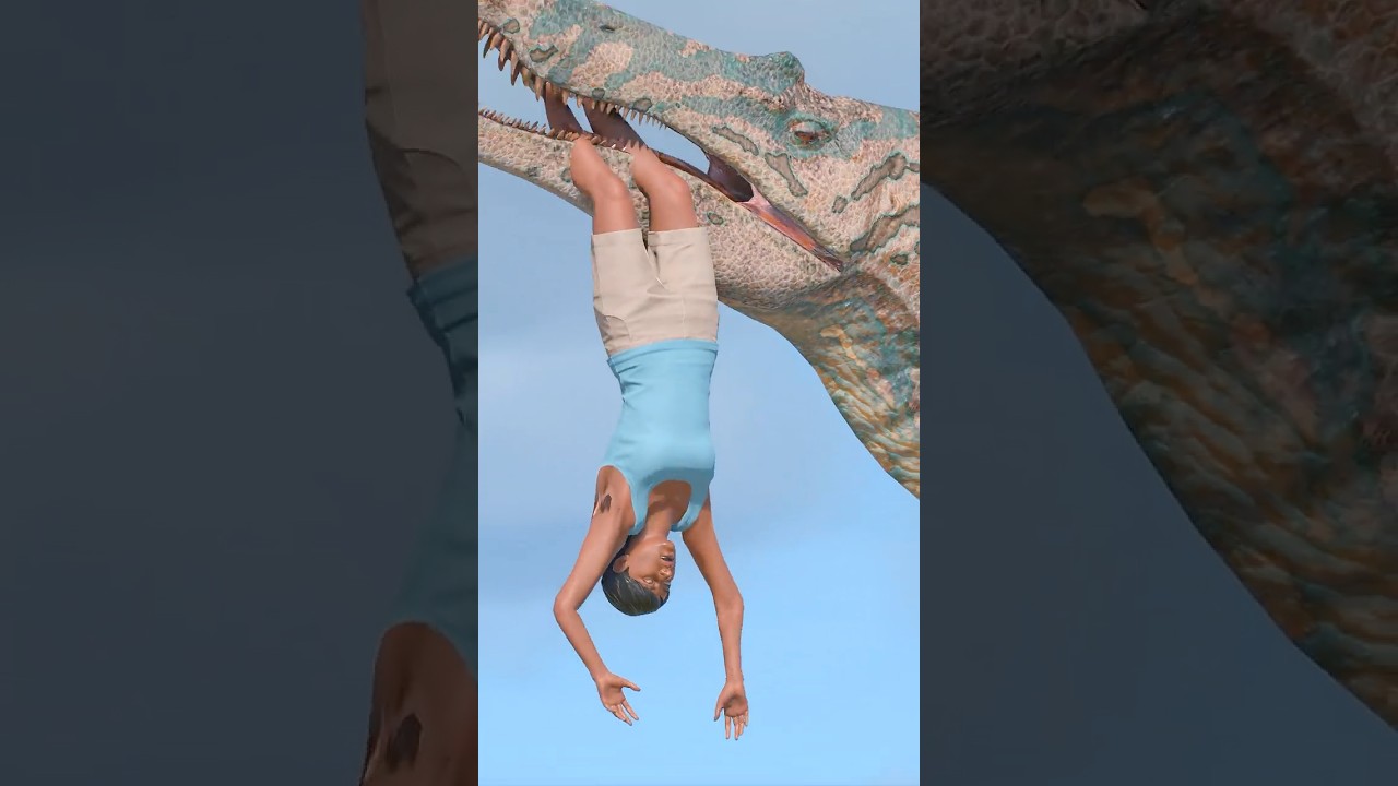 スコミムスが双子の姉妹を星にしてしまった.../Suchomimus kills twin sisters! Jurassic World Evolution 3