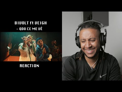 Bivolt, Veigh, Nave, Nagalli - Qdo Ce Me Vê (GRINGO REAGE a música Brasileira) 🇧🇷 🇵🇹