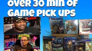 Over 30 min of game pick ups