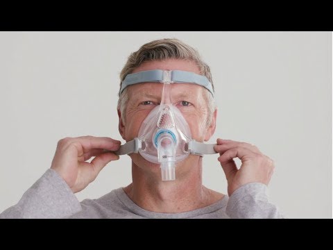 How to fit the F&P Vitera™ full-face mask