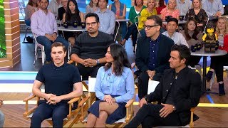 The stars of the 'Lego Ninjago Movie' dish on the upcoming film video