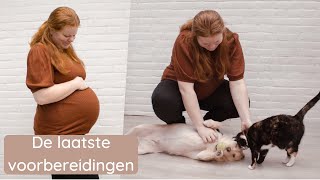 De laatste voorbereidingen & dieren merken spanning | 37 weken zwanger || Liefs Elyse