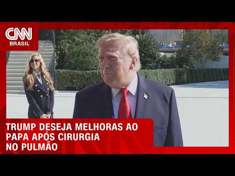 Trump diz esperar que o papa Leão XIV “melhore rapidamente” | CNN NOVO DIA