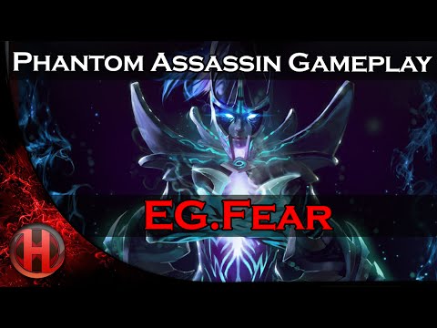 EG.Fear 6715 MMR Phantom Assassin Gameplay Dota 2