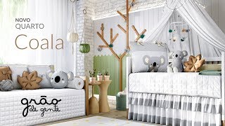 QUARTO DE BEBÊ COALA: TENDÊNCIA NATURAL CHIC EM CONCEITO EXCLUSIVO | GRÃO DE GENTE
