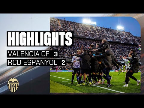 VALENCIA CF 3 - 2 RCD ESPANYOL | MATCH HIGHLIGHTS - MATCHDAY 21 OF LALIGA EA SPORTS 2025 - 2026