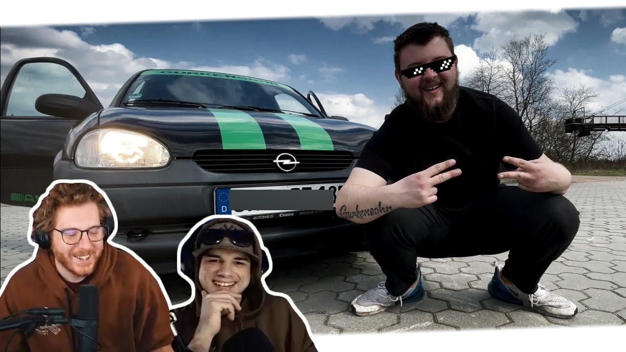 Unge reagiert auf Skeptika
