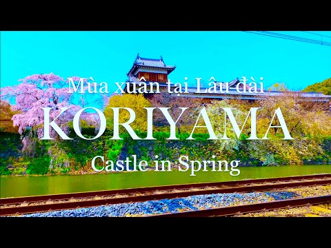 KORIYAMA Castle in Spring (Subtitles are available)