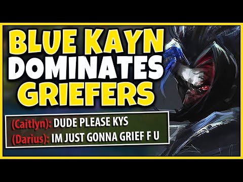#1 KAYN WORLD DESTROYS EXTREME TOXIC PLAYERS - League of Legends