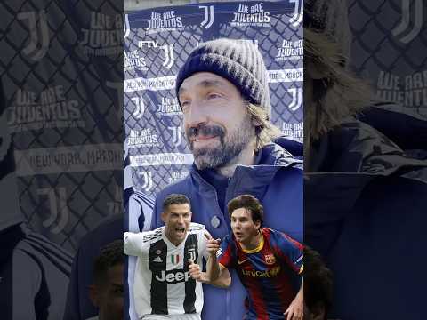 Andrea Pirlo on Messi vs CR7 😅