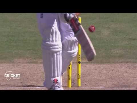 Who bowled Cook best? Mitch or Ryno?