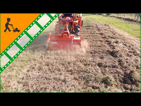 Funcionamiento Rotovator Agrieuro TH105