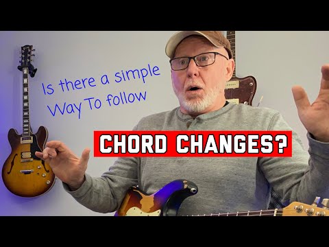 HOW TO FOLLOW CHORD CHANGES BLUES GUITAR LESSON