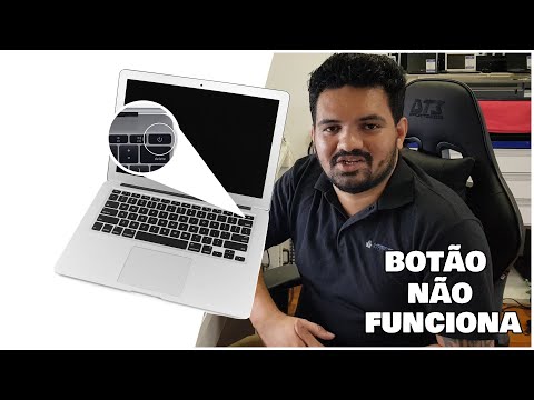 Como ligar o mac sem o teclado?