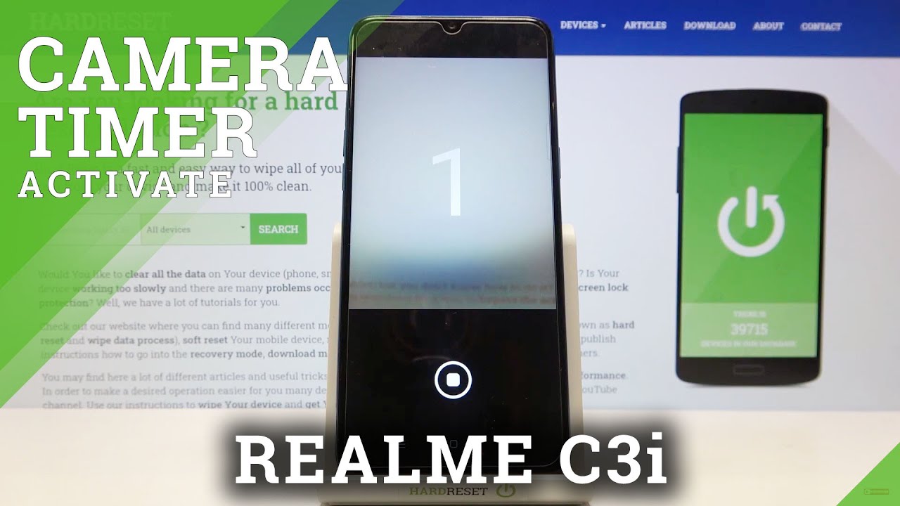 How to Use Camera Timer on REALME C3i – Set Up Camera Timer