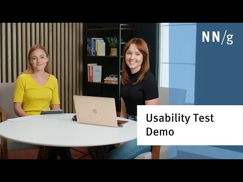Introducing a Participant to a Usability Test: A Demonstration