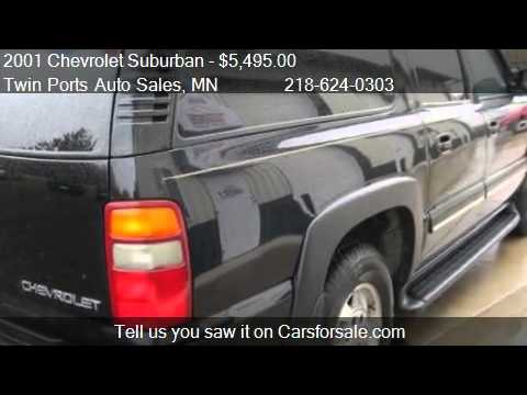 2001 Chevrolet Suburban K1500 4WD - for sale in Proctor, MN