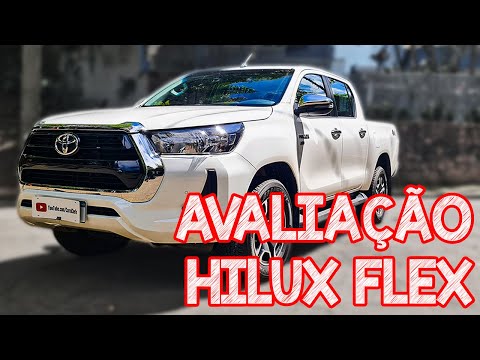 Avaliação Hilux Flex 4x4 2021 - manca ou boa opção para a cidade?
